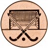 Feldhockey, Tor Emblem gold 25 mm