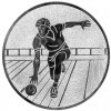 Bowling (Männer) Emblem gold 25 mm
