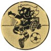 Fußball (Kinder) Emblem gold 25 mm