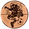 Fußball (Kinder) Emblem gold 25 mm