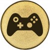 E-Sport Emblem gold 25 mm