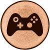 E-Sport Emblem gold 25 mm