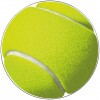 Tennisball Emblem 50 mm