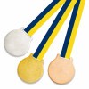 Druckbare „Sprint“-Medaille Q51 Silber