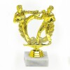Karate (Doppel) Goldfigur