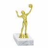 Volleyball (Männer) Goldfigur mit Basis