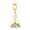 Star Award (Mittel) Goldfigur mit Basis