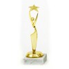 Star Award (Klein) Goldfigur mit Basis